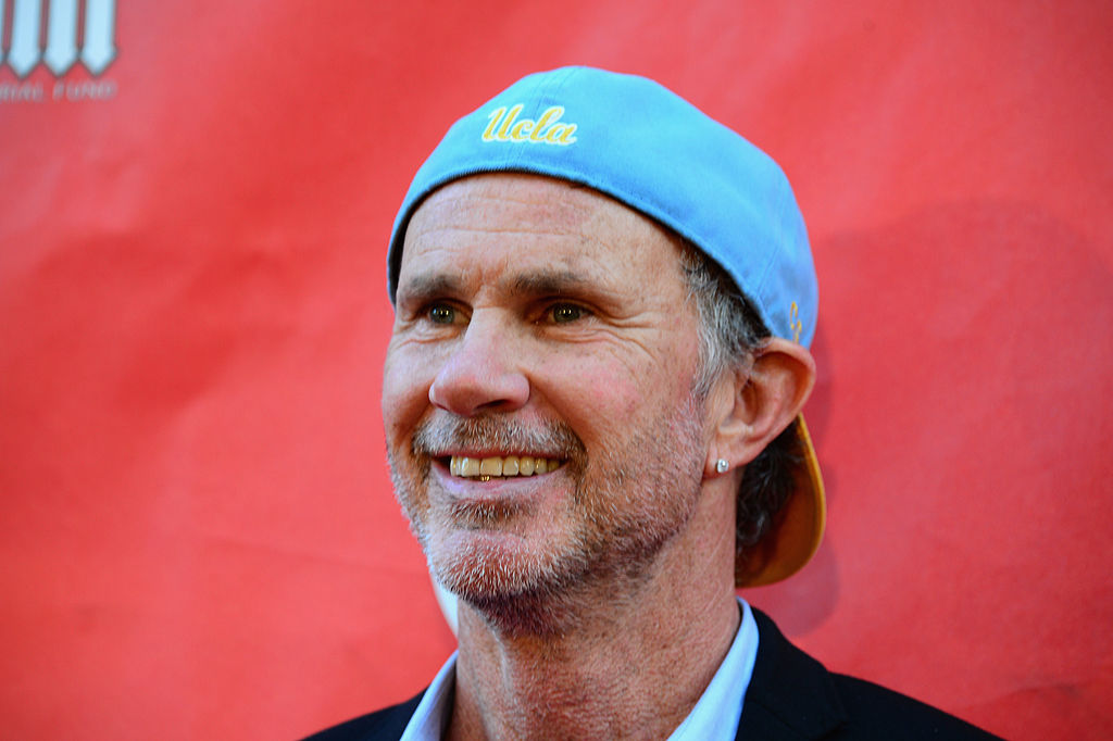 Chad Smith sonriendo